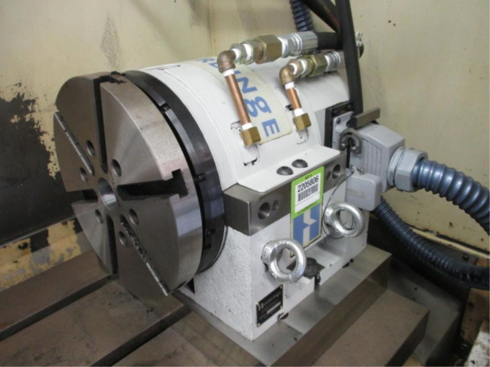 Table Indexer. Hardinge 10" Rotary Table Indexer with Servo Controller. HIT# 2205806. CNC Room.