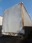 Fontaine CFTF-5-8053-SLAWK Trailer: 1995, 53' soft side , air ride, sliding tandems, tires 295/