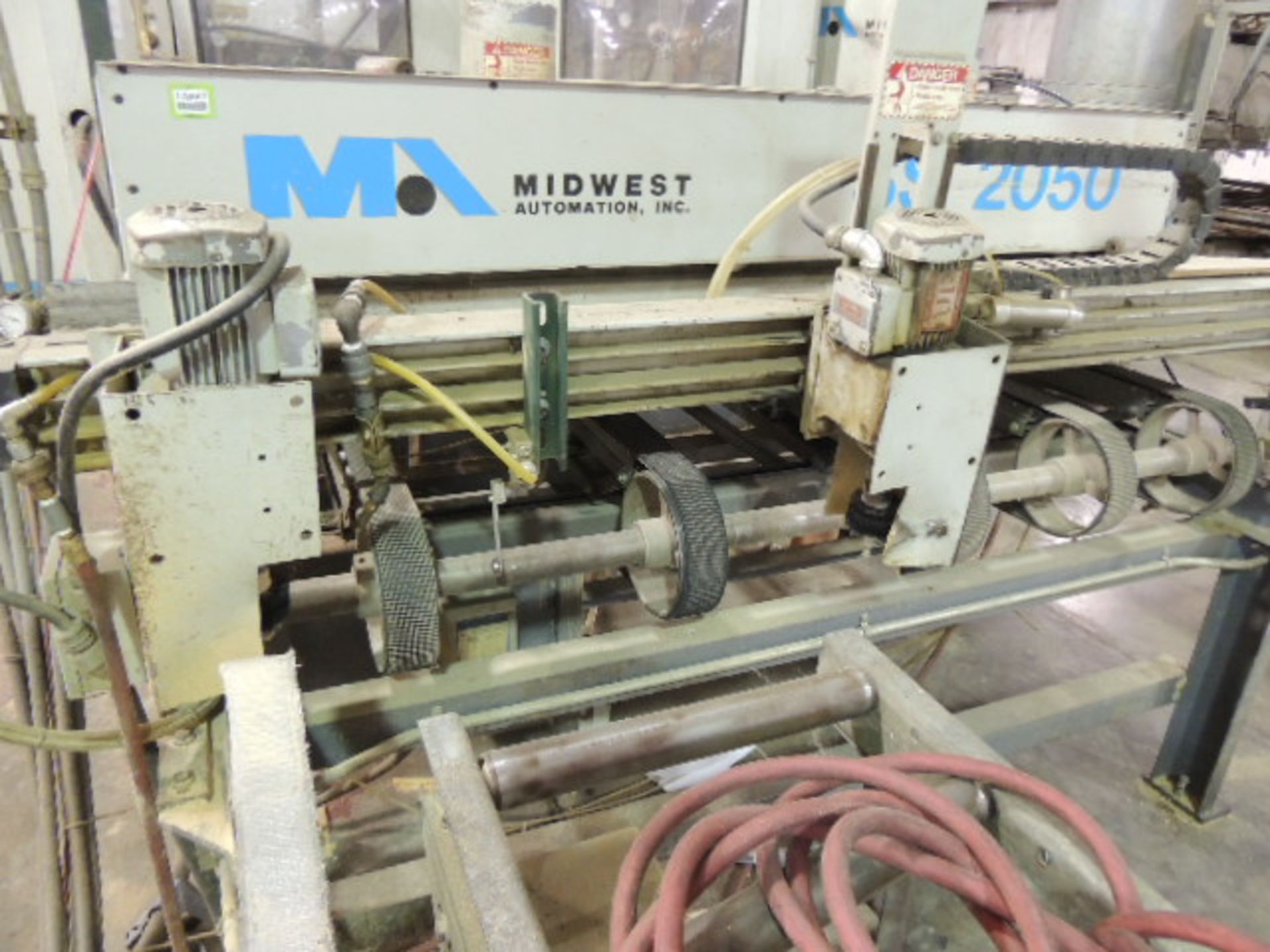 Midwest Automation SS 2050 Brush Cleaner, 60" capacity, 3phase, 460v. HIT# 2158067. Production Area. - Image 4 of 4