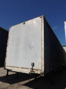 Wabash Trailer: 1999, 53' soft side, air ride, sliding tandem, tires 295/75R22.5 20% rubber, load