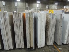 Quartz Slabs. Lot: (50 ) Slabs. Click on PDF Hyperlink Located in RED TAB AT TOP OF CATALOG for