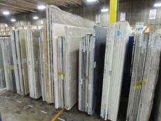 Quartz/Marble/Granite. Lot: (48 ) Slabs, Click on PDF Hyperlink Located in RED TAB AT TOP OF CATALOG