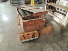 Lot: (6) used panel line rollers. HIT# 2191812. North Warehouse. Asset Located at 100 Capitoline