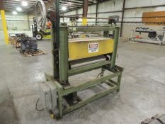 FMF Pinch roller, 36" width, 110v. SN# 40710. HIT# 2191817. North Warehouse. Asset Located at 100