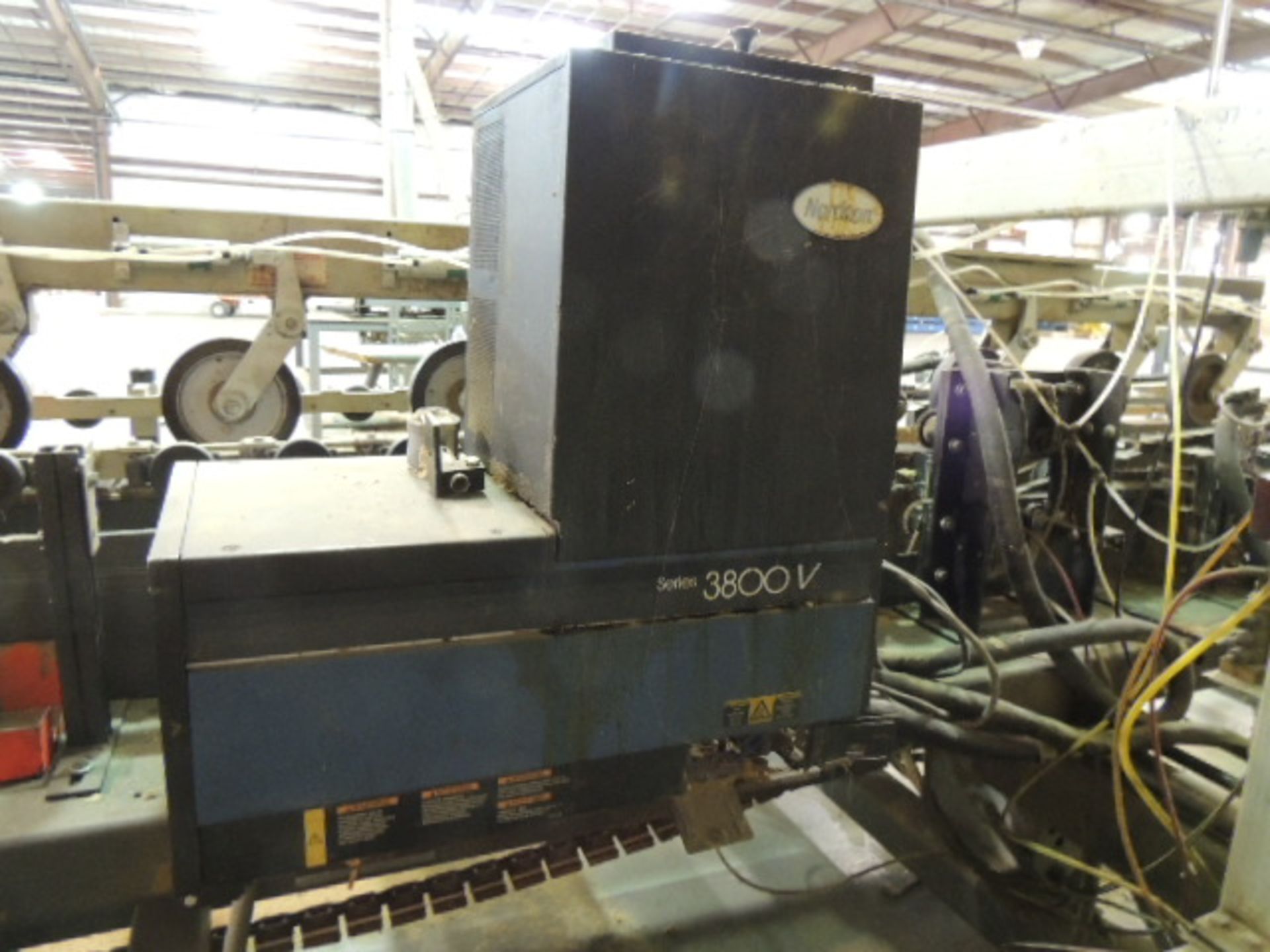 Midwest Automation CF 1520 Control panel, Core Fab, no stick guides Nordson 3800V hot melt unit, - Image 6 of 9
