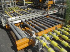 Lot: (Approx. 10+) Various 6ft Wide Slab Roller Beds / Stone Conveyors, Various Roll Configurations