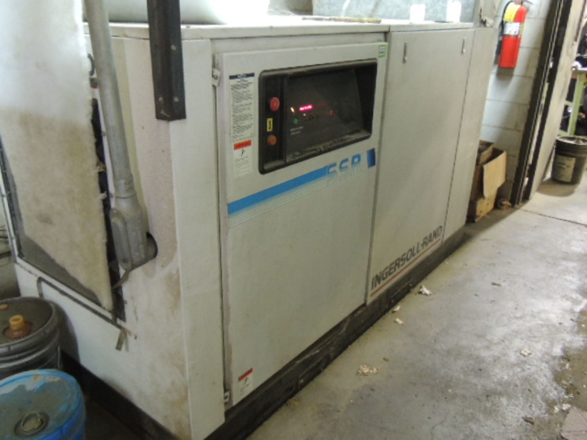 Ingersoll Rand SSREP50 Air Compressor. Digital control, AC drive 50hp. 125 psi, 230/460v. Yr.