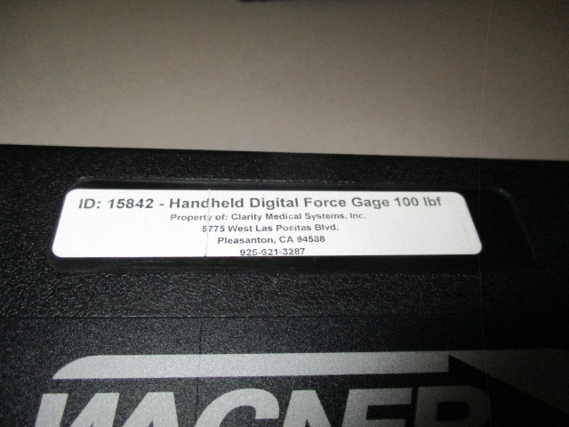 Wagner FDX-ForceTen Handheld Digital Force Gauge s/n-15842. With Power Supply ; Hook ; Operation - Image 3 of 3