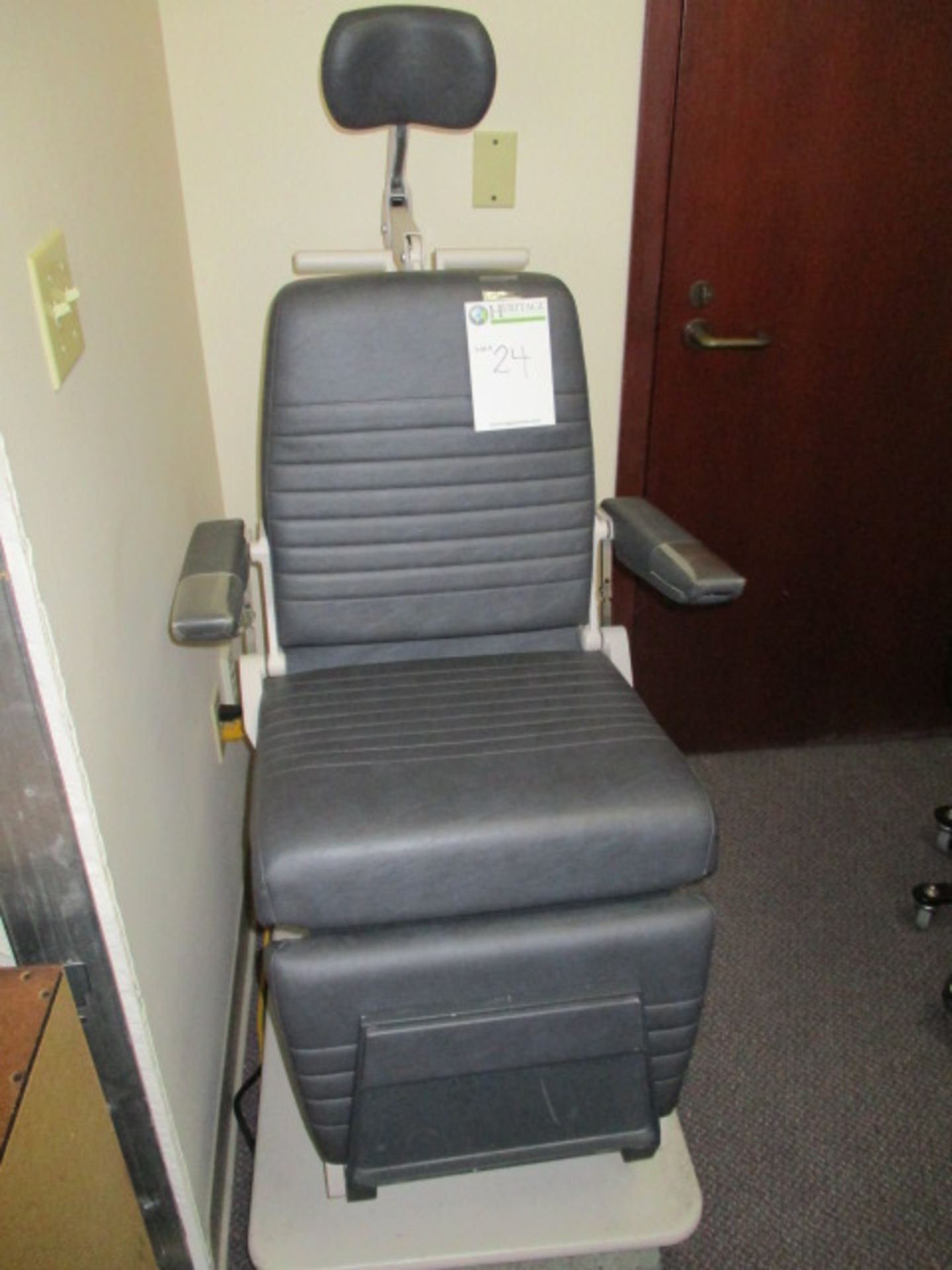 Reliance 6200H ENT Exam Chair s/n-62070407057. LOC: Area-27. Asset Located At Clarity Medical