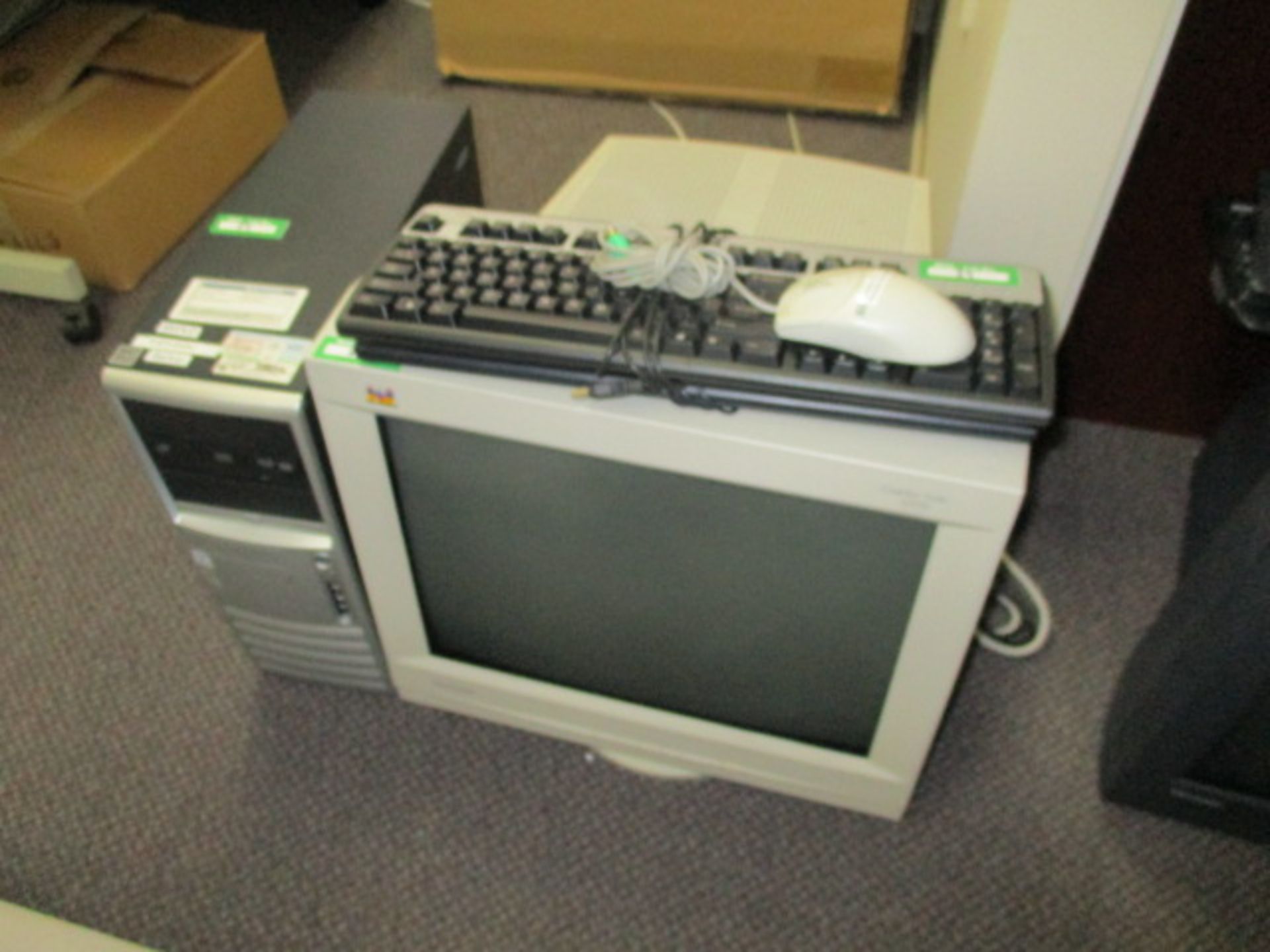 Computers And Accessories (No Hard Disk Drives). [(2) HP Compaq DC7600-Series Computers - No - Image 2 of 6