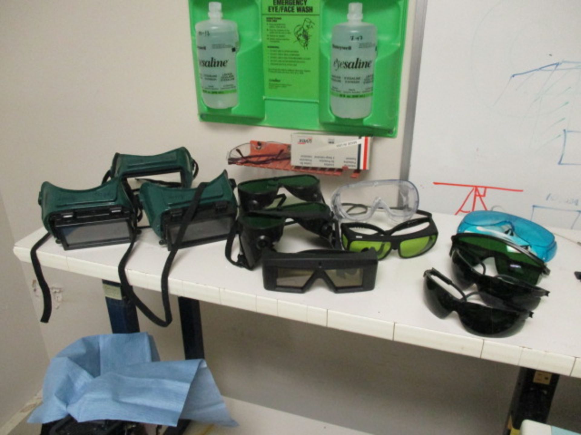 Lot: (11-Total) Assorted Goggles/Glasses. LOC: Area-4. Asset Located At Clarity Medical Systems,