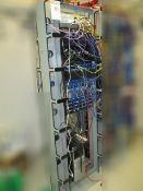 I.T. Instruments Rack With Contents. [CPI Instruments Rack 84"H] [Contents: (1) Cisco ASA5505