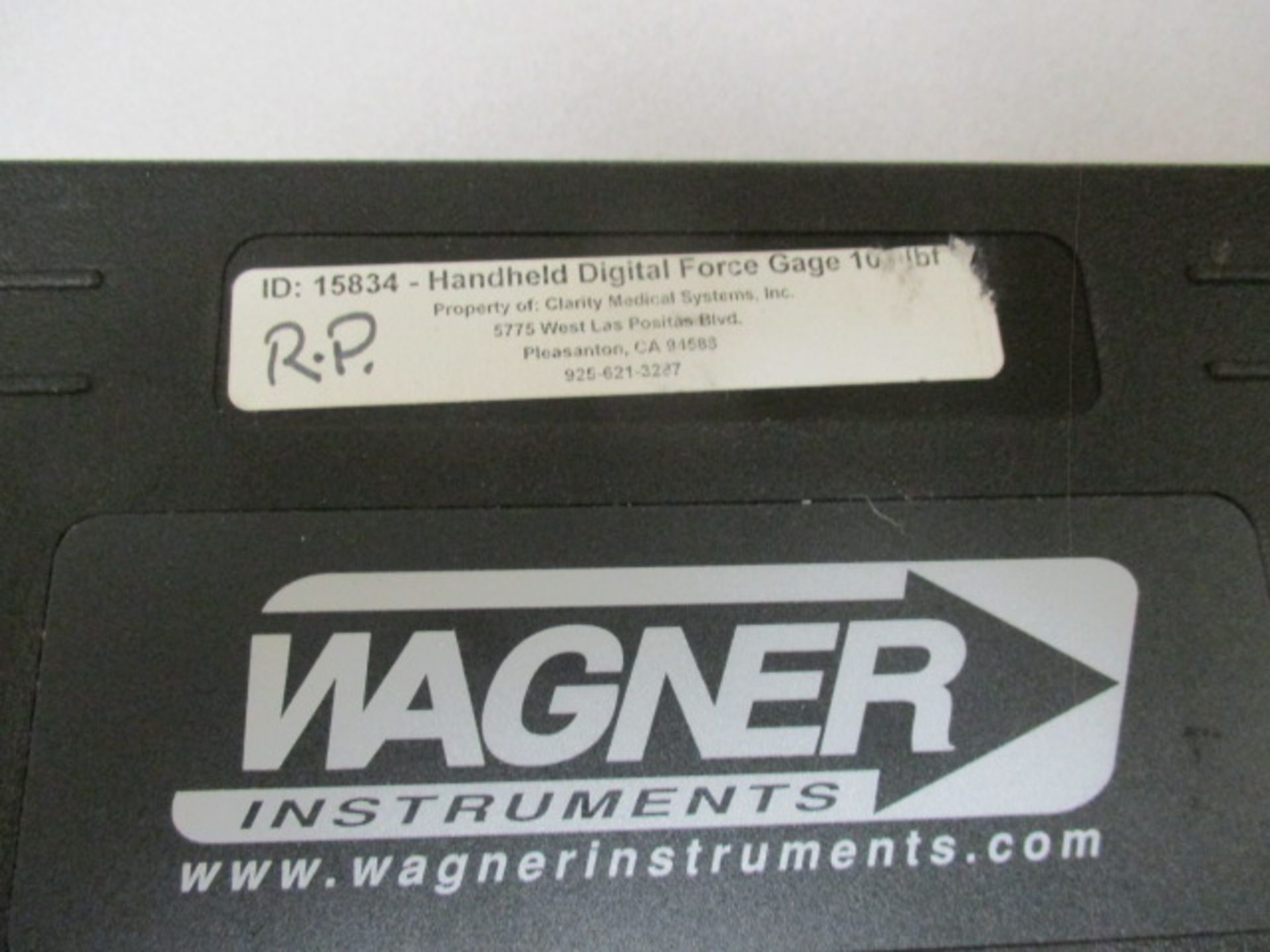 Wagner FDX-ForceTen Handheld Digital Force Gauge s/n-15834. With Power Supply ; Hook ; Operation - Image 3 of 3