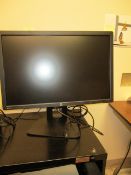 Lot: HP #Z 24" Monitor And Dell 19" Monitor. LOC: Area-38. Asset Located At Clarity Medical