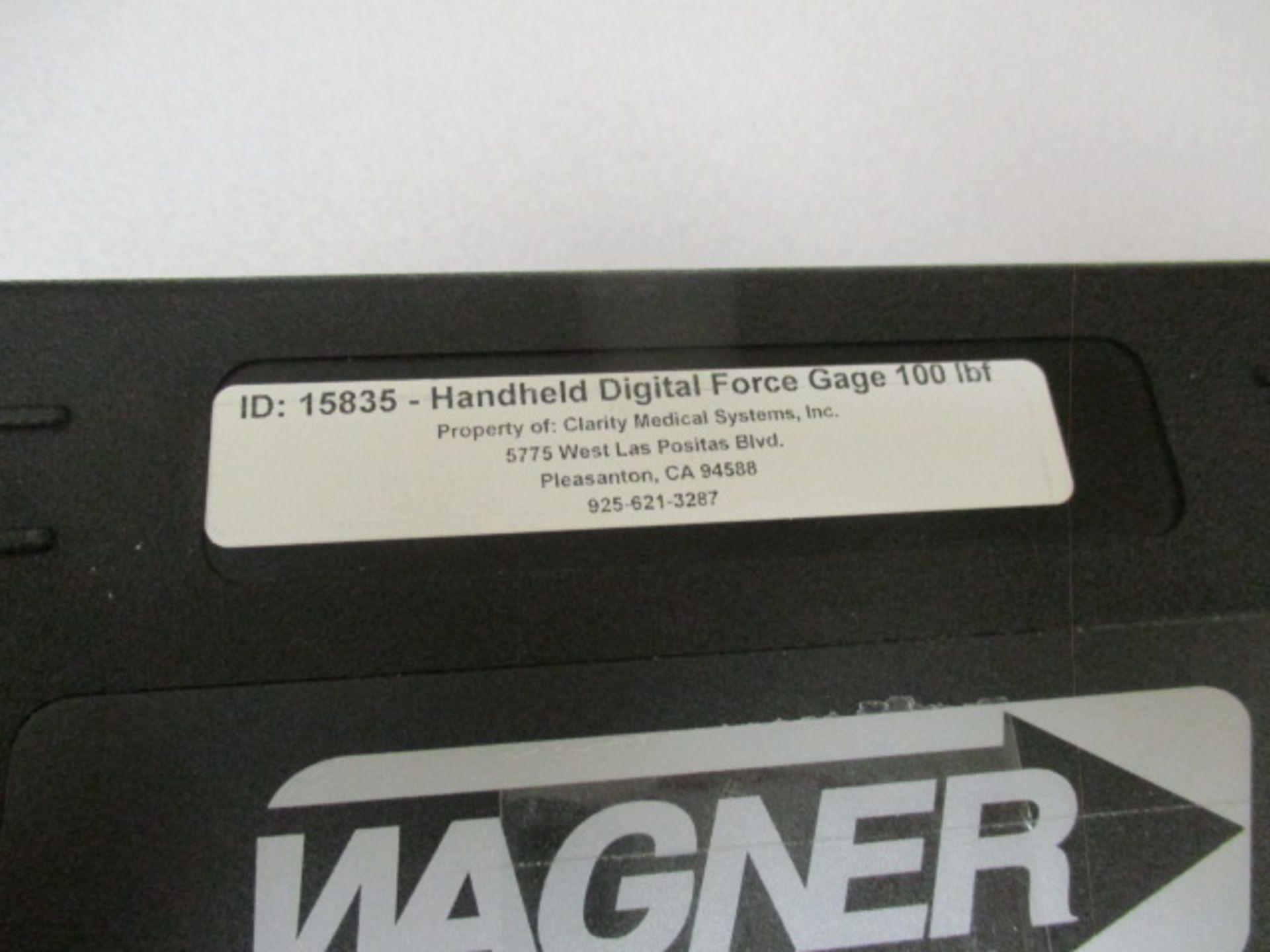 Wagner FDX-ForceTen Handheld Digital Force Gauge s/n-15835. With Power Supply ; Hook ; Operation - Image 3 of 3