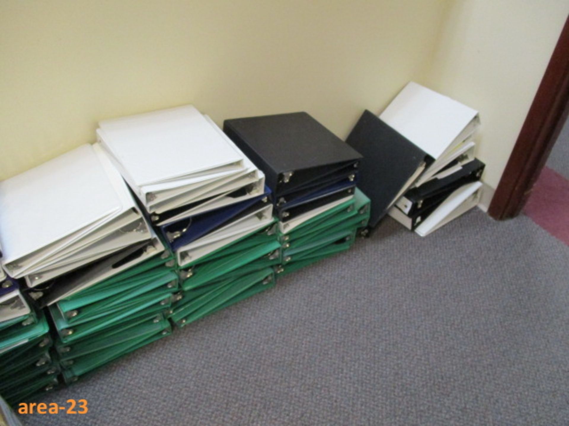 Office Supplies (Contents Of 1-Office). [Includes: Binders; Pens & Pencils ; Markers; Envelopes; - Image 8 of 10