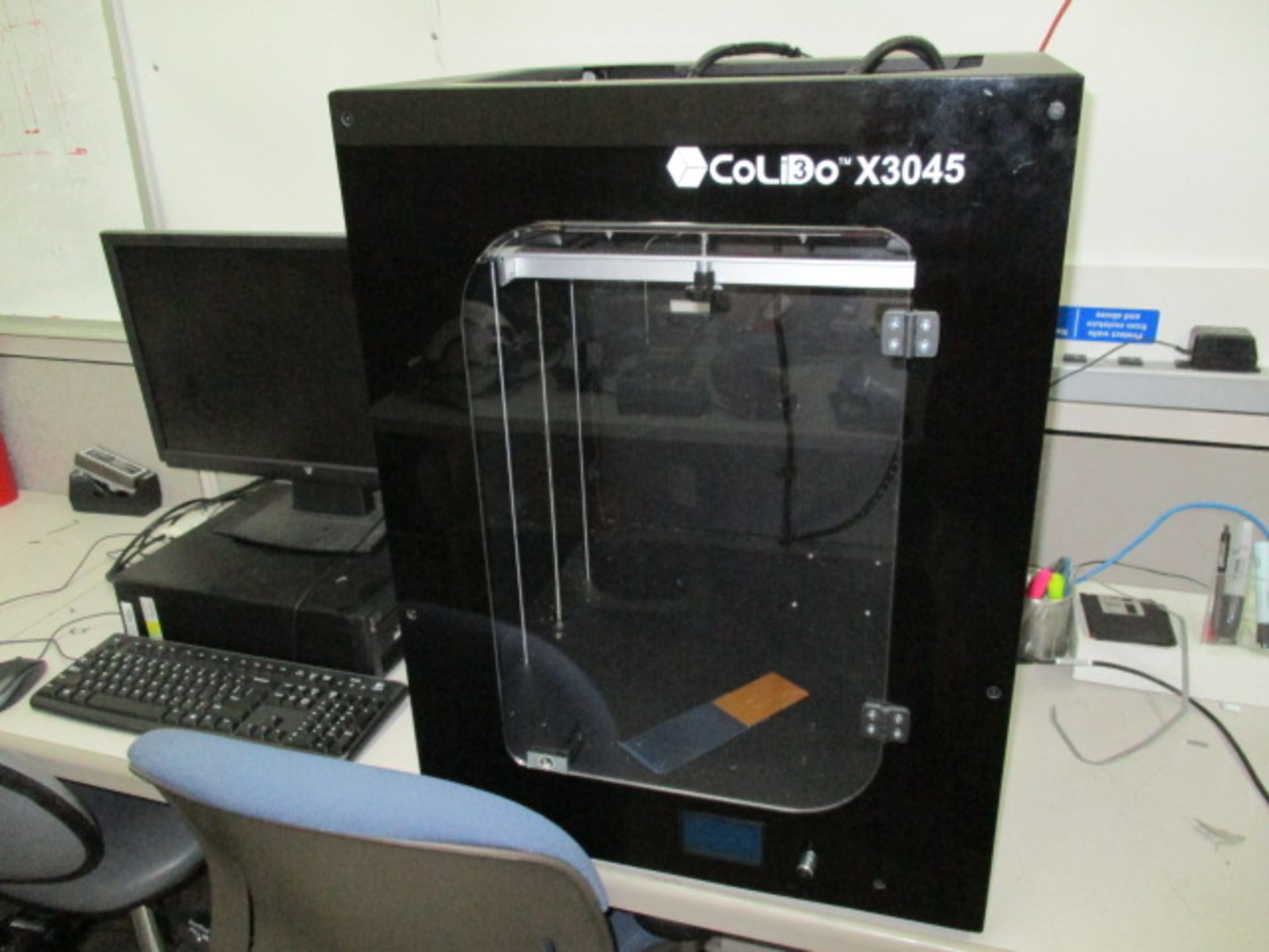 ColiDo X3045 3D Printer, s/n-HX1603A3001B , Yr 2016. Includes HP Z230 Computer - No HardDrive , V7