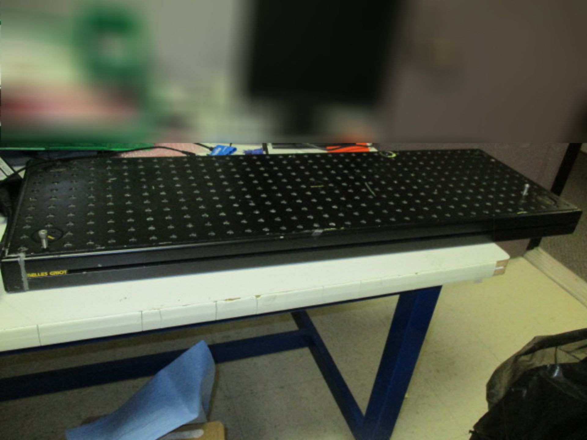Optical Breadboard 35.5"Lx11.5Wx2"Thk, Melles Griot. LOC: Area-4. Asset Located At Clarity Medical
