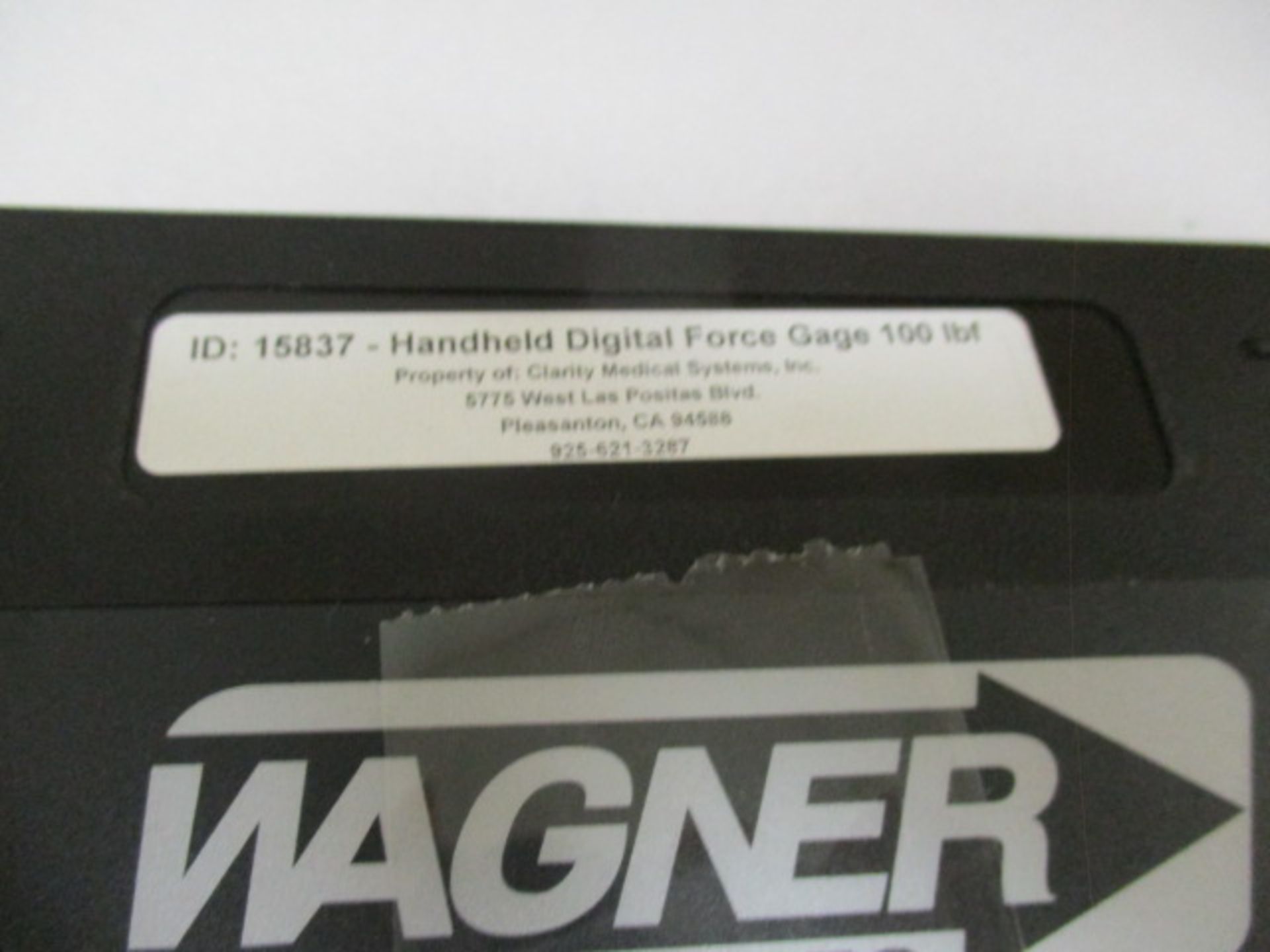 Wagner FDX-ForceTen Handheld Digital Force Gauge s/n-15837. With Power Supply ; Hook ; Operation - Image 3 of 3