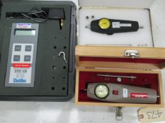 Lot: (3 Total) Force Gauges [Chatillon #Digital-DFIS-100 ; Ametek #L500 ; Chatillon #DPP-10]. LOC: