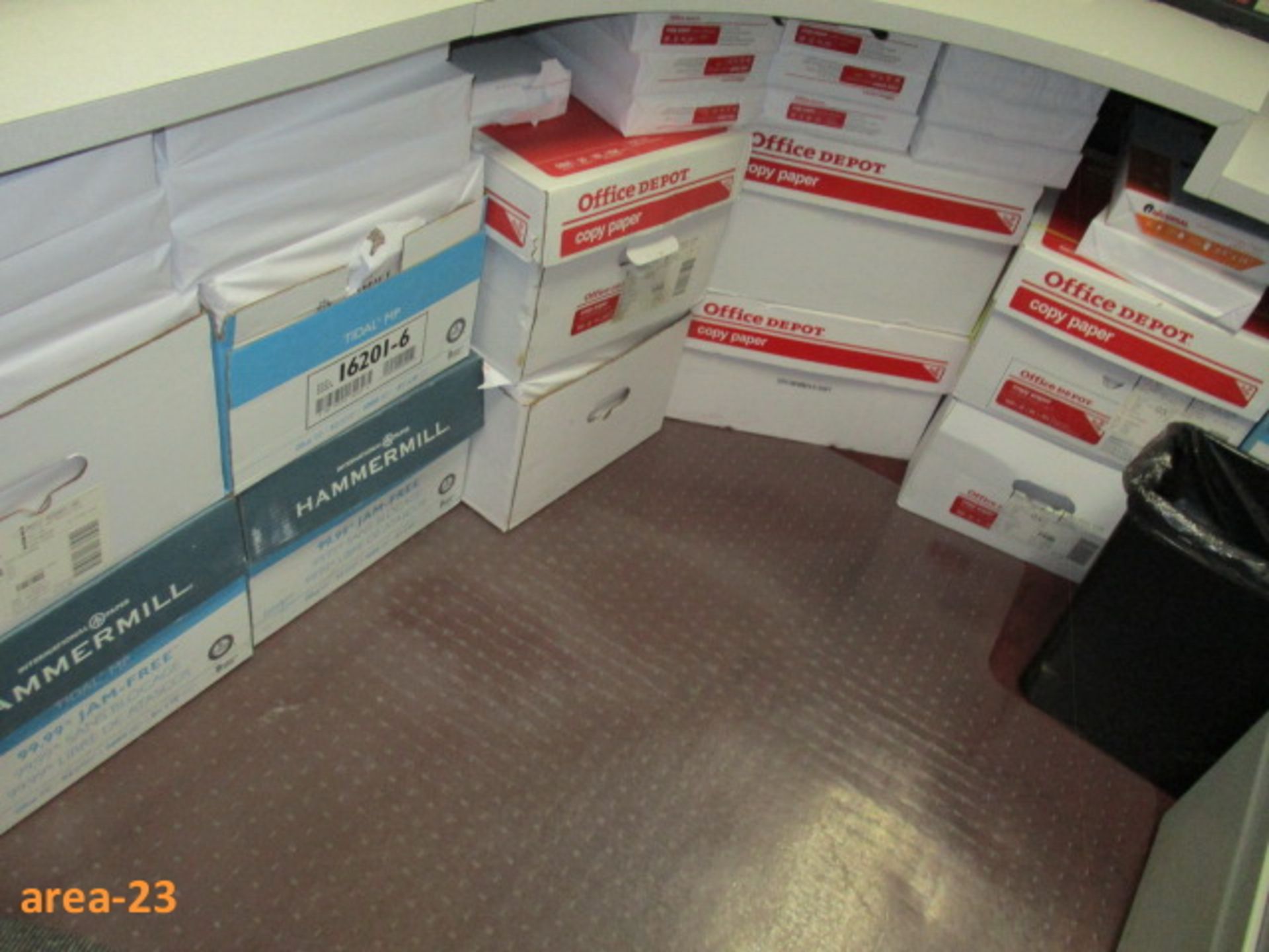 Office Supplies (Contents Of 1-Office). [Includes: Binders; Pens & Pencils ; Markers; Envelopes; - Image 6 of 10