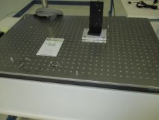 Optical Breadboard 36"Lx24"Wx2"Thk, TMC. No Contents. LOC: Area-19. Asset Located At Clarity