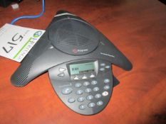 Polycom SoundStation2 Conferencing Speaker Phone, With Qty-2 Extended Microphones And With Wall