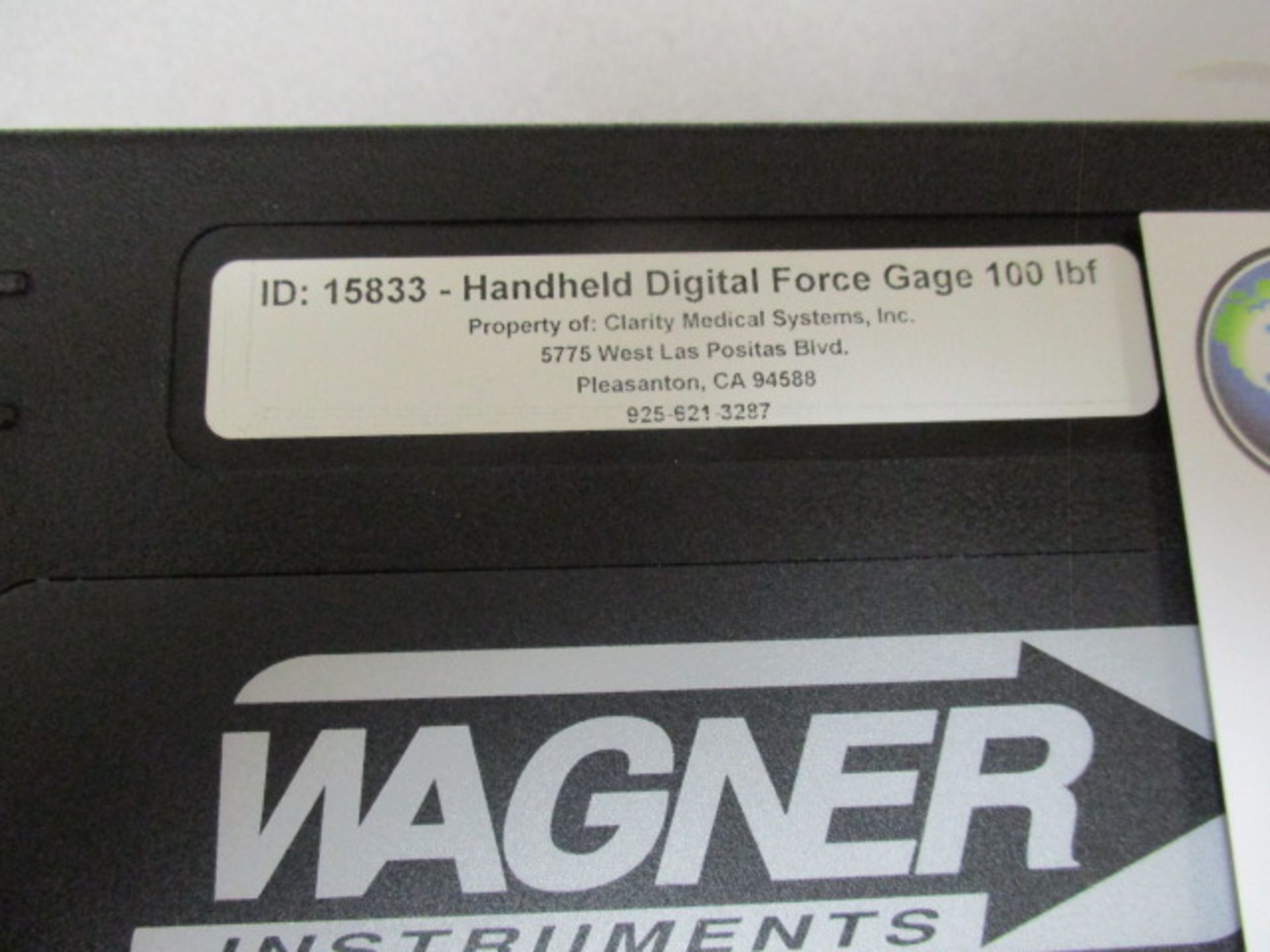 Wagner FDX-ForceTen Handheld Digital Force Gauge s/n-15833. With Power Supply ; Hook ; Operation - Image 3 of 3