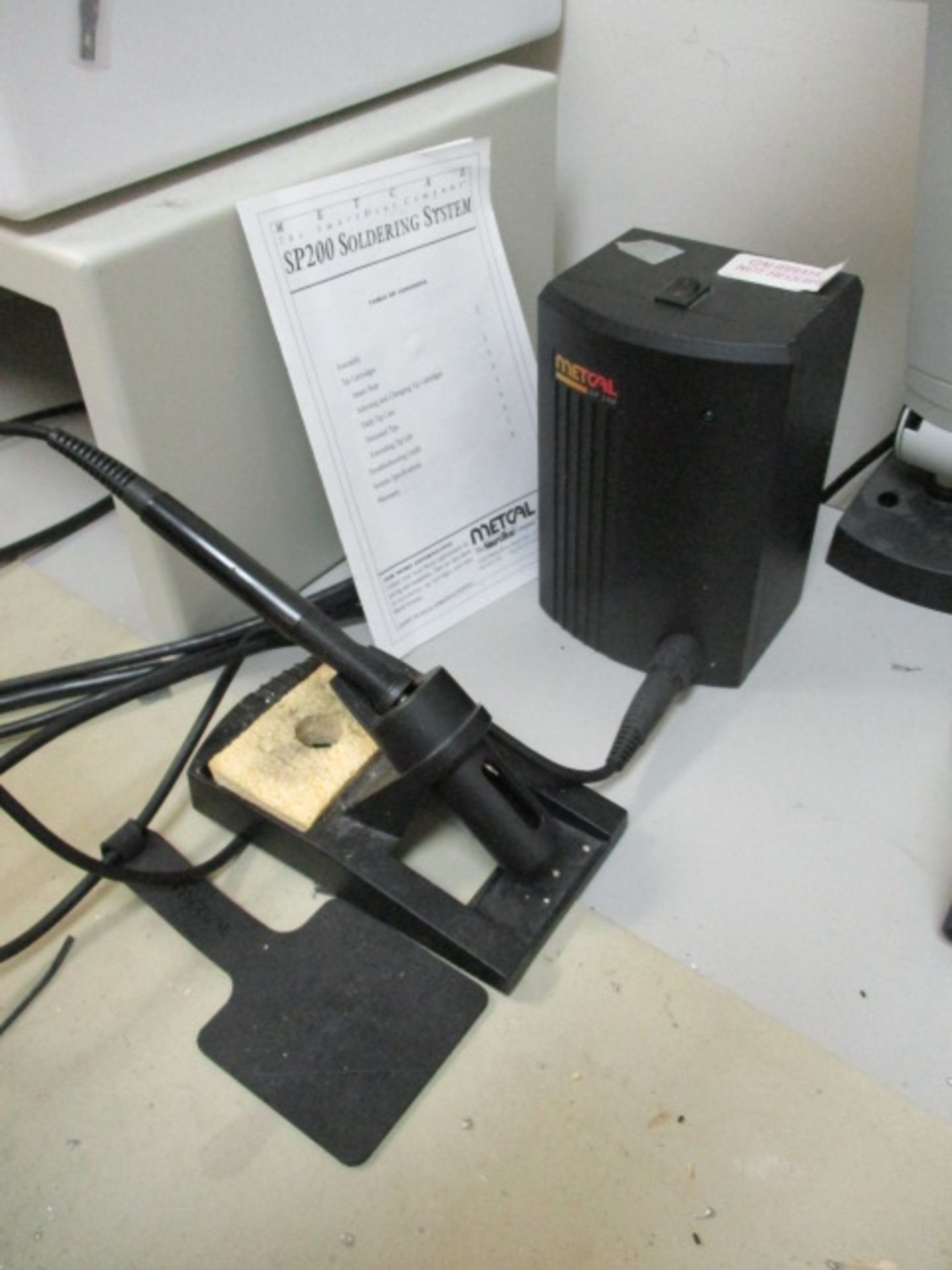 Metcal SP2100/SP-PW1-10 Soldering System. LOC: Area-5. Asset Located At Clarity Medical Systems,