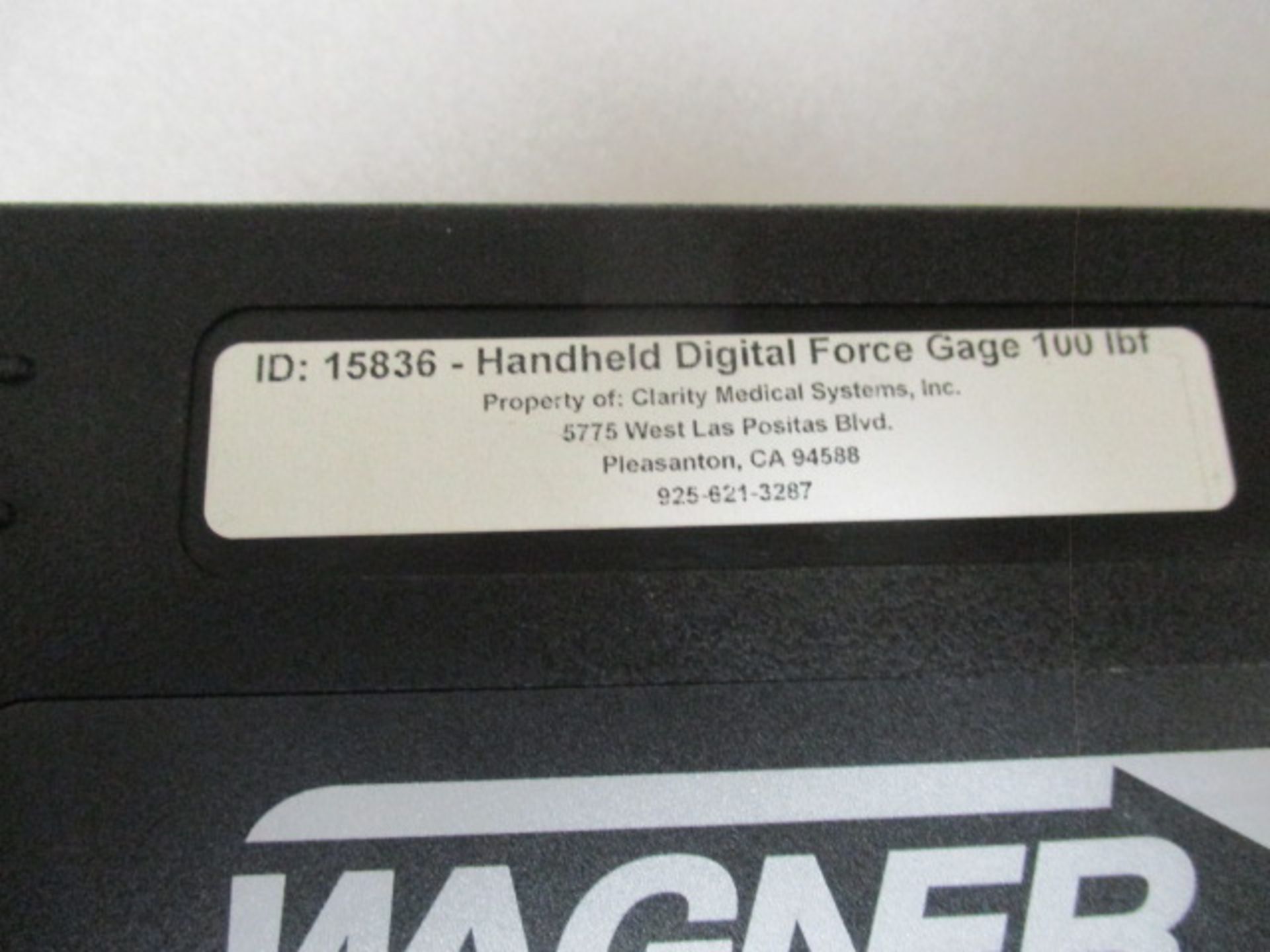 Wagner FDX-ForceTen Handheld Digital Force Gauge s/n-15836. With Power Supply ; Hook ; Operation - Image 3 of 3