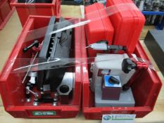 Lot: Precision Tooling. [See Auction Photos For Details. Includes HHIP Magnetic Tool Stand With