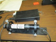 Melles Griot #05-LHR-691 He Ne Gas Laser (s/n-724898) And ThorLabs/Voltex HRR005 Power Supply (s/n-