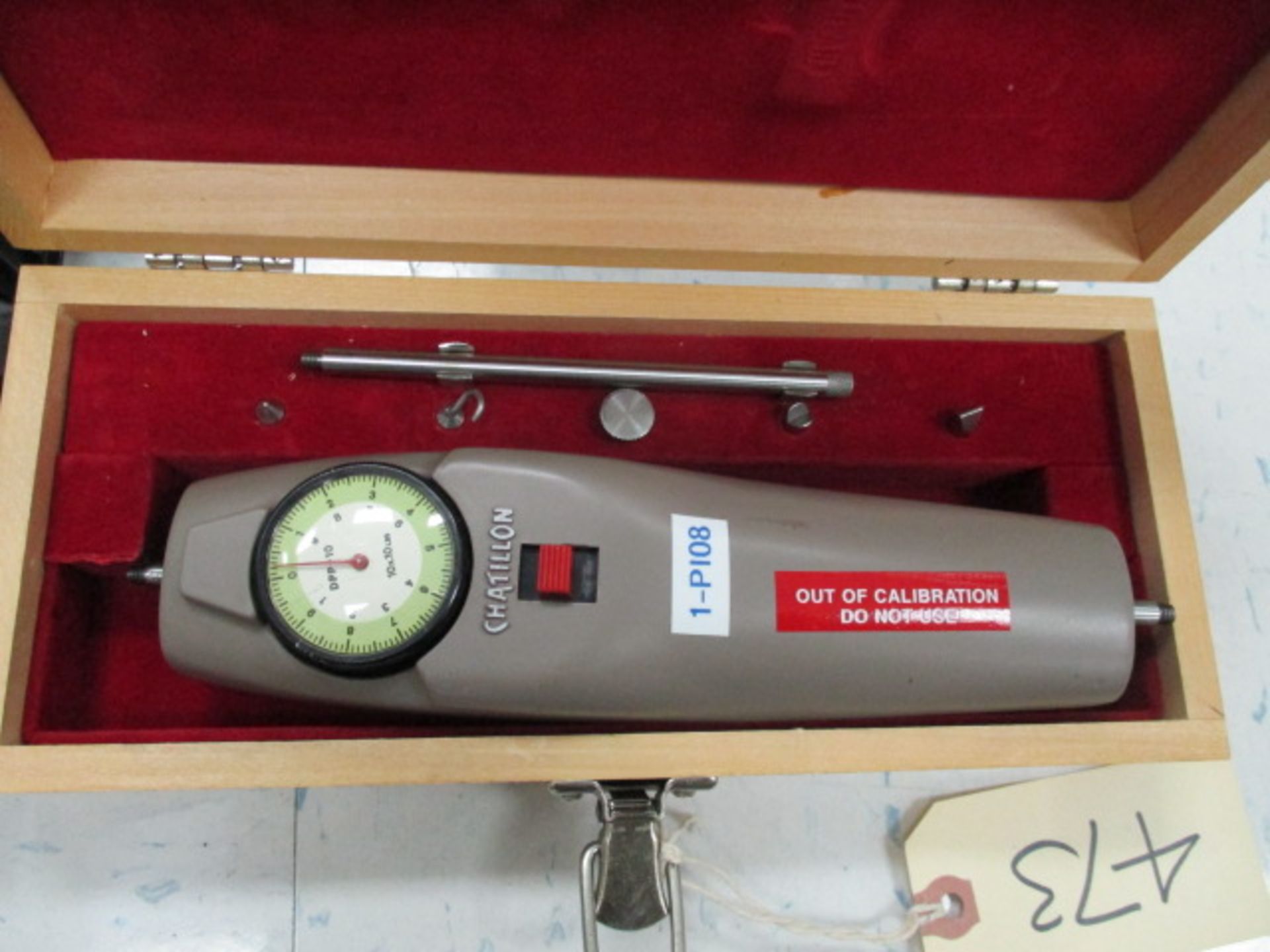 Lot: (3 Total) Force Gauges [Chatillon #Digital-DFIS-100 ; Ametek #L500 ; Chatillon #DPP-10]. LOC: - Image 4 of 4