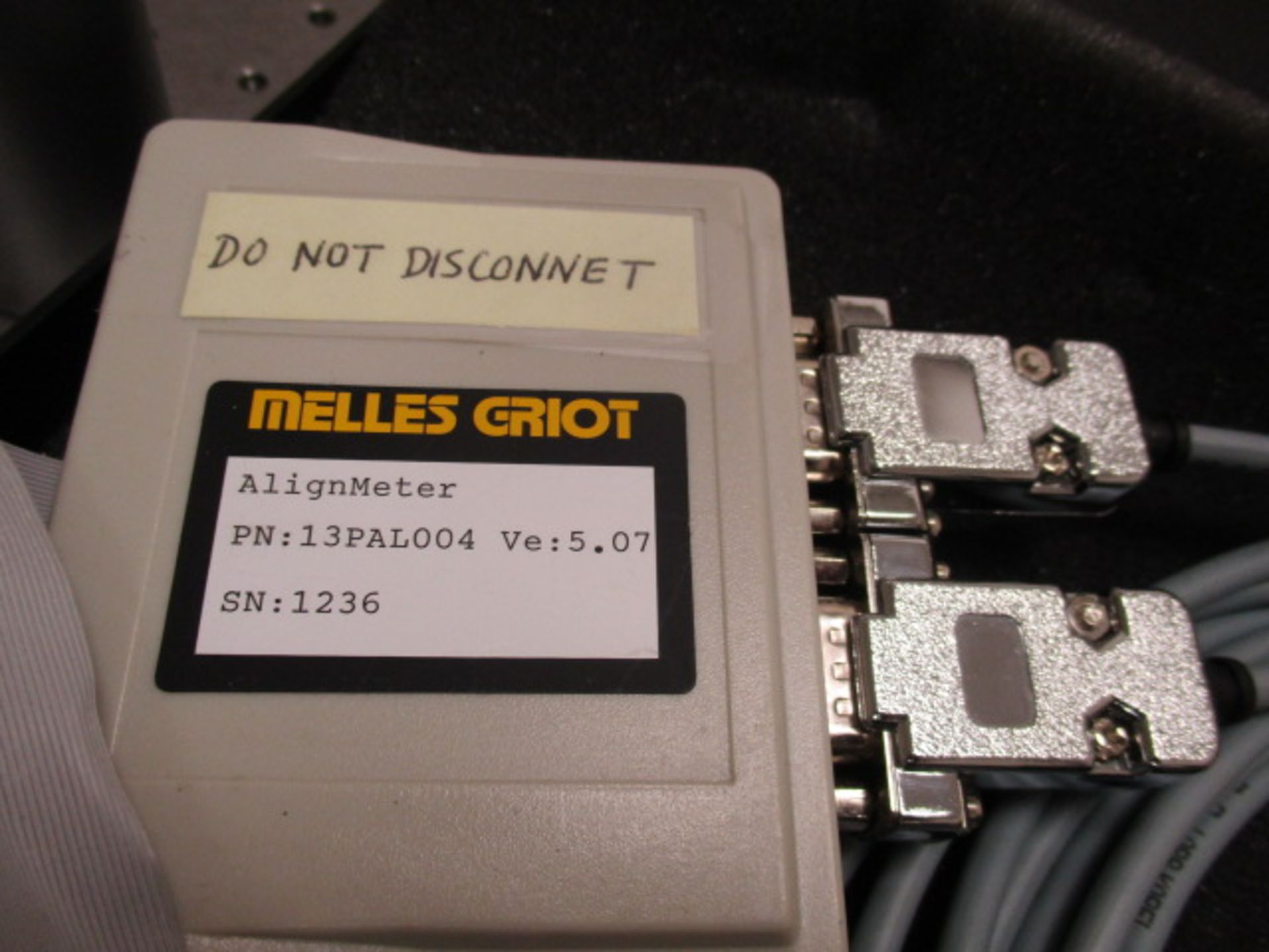 Melles Griot p/n-13PAL004/Ve:5.07 Align Meter s/n-1236. LOC: Area-4. Asset Located At Clarity - Image 3 of 7