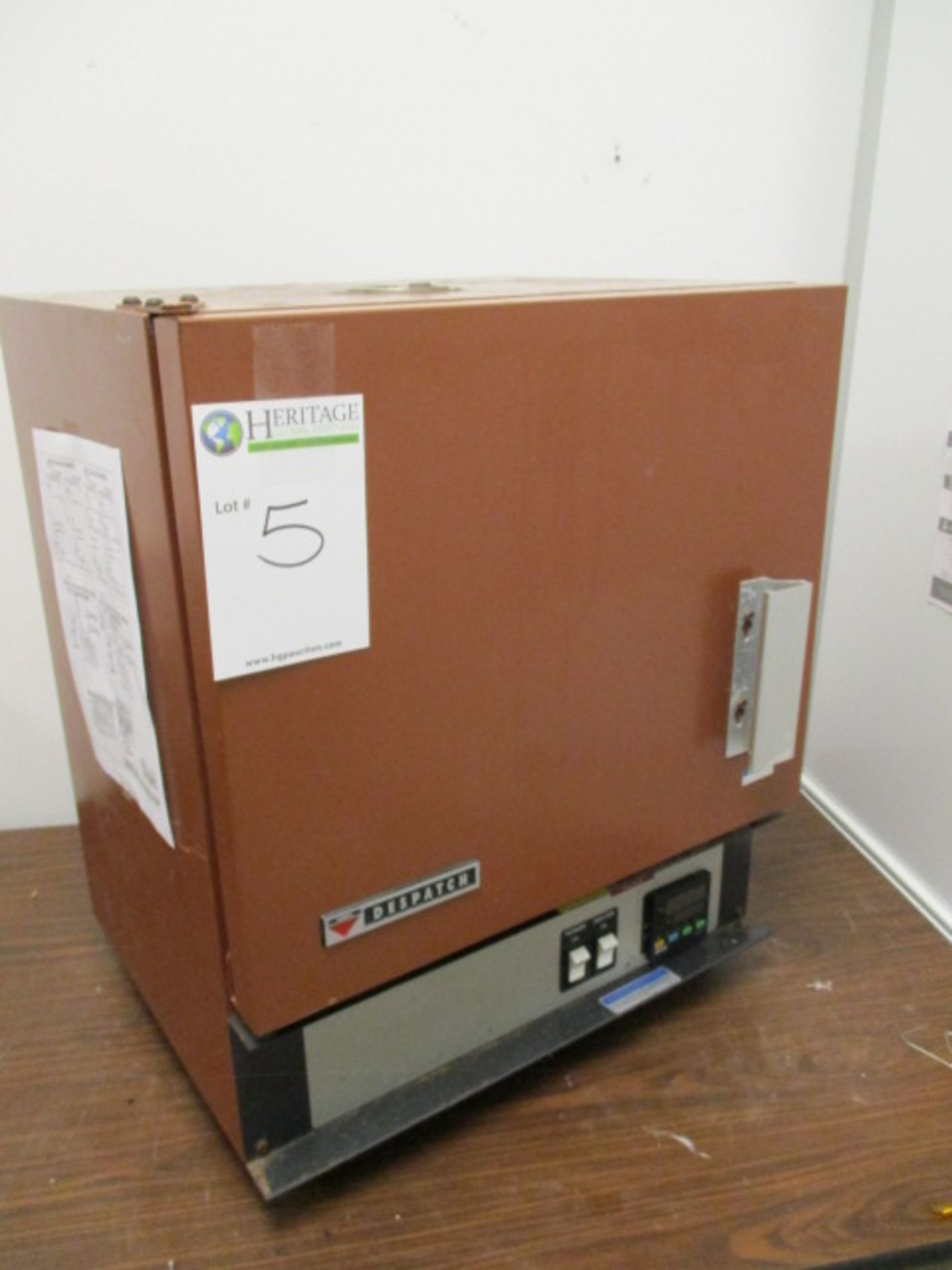 Despatch LDB1-17 Lab Oven (s/n-133135 ; Max Temp 204°C). LOC: Area-3. Asset Located At Clarity