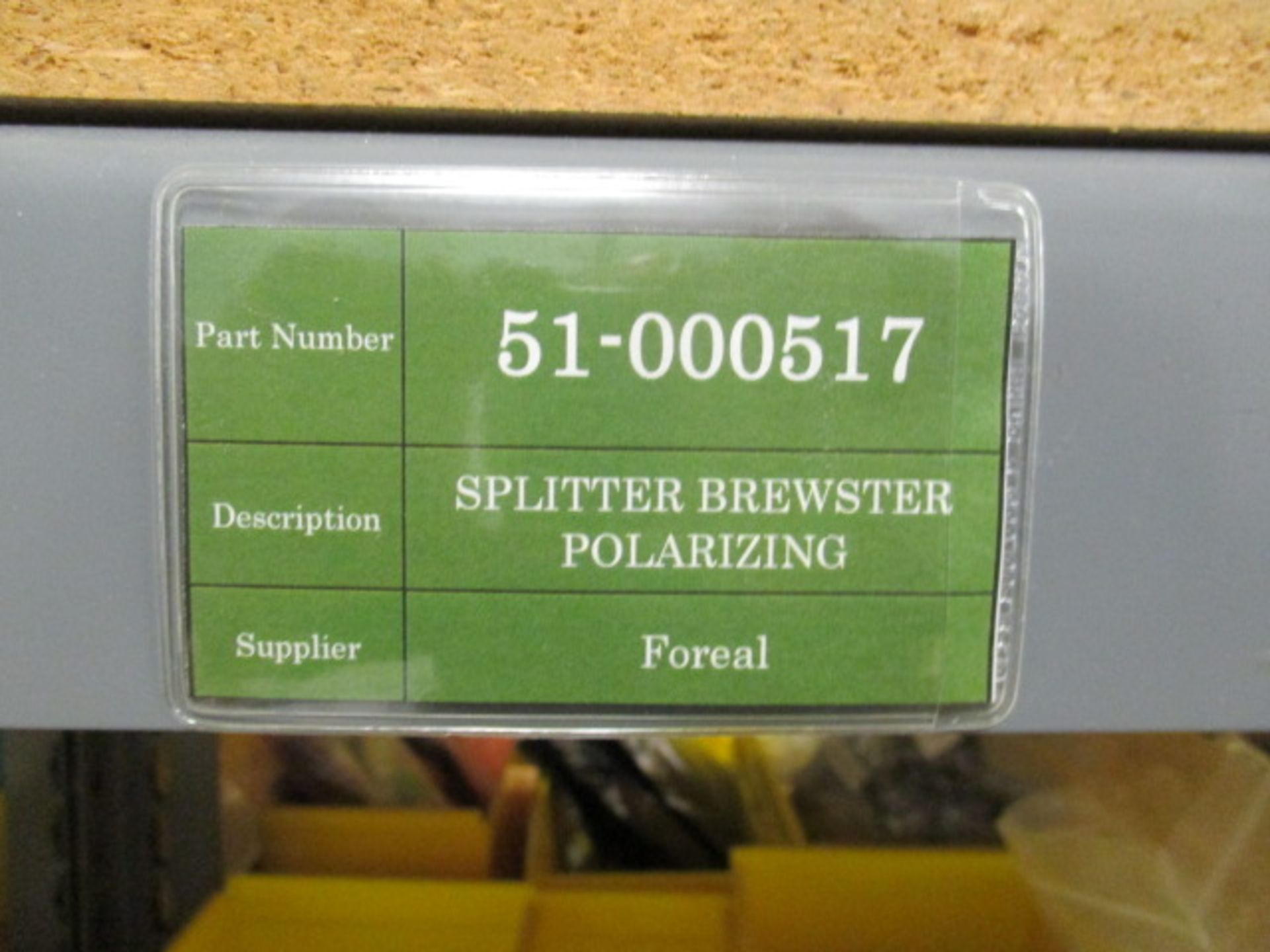 Inventory Components. Lot: ( 15 Pieces) Splitter Brewster Polarizing [Clarity Item Code# 51- - Bild 2 aus 3