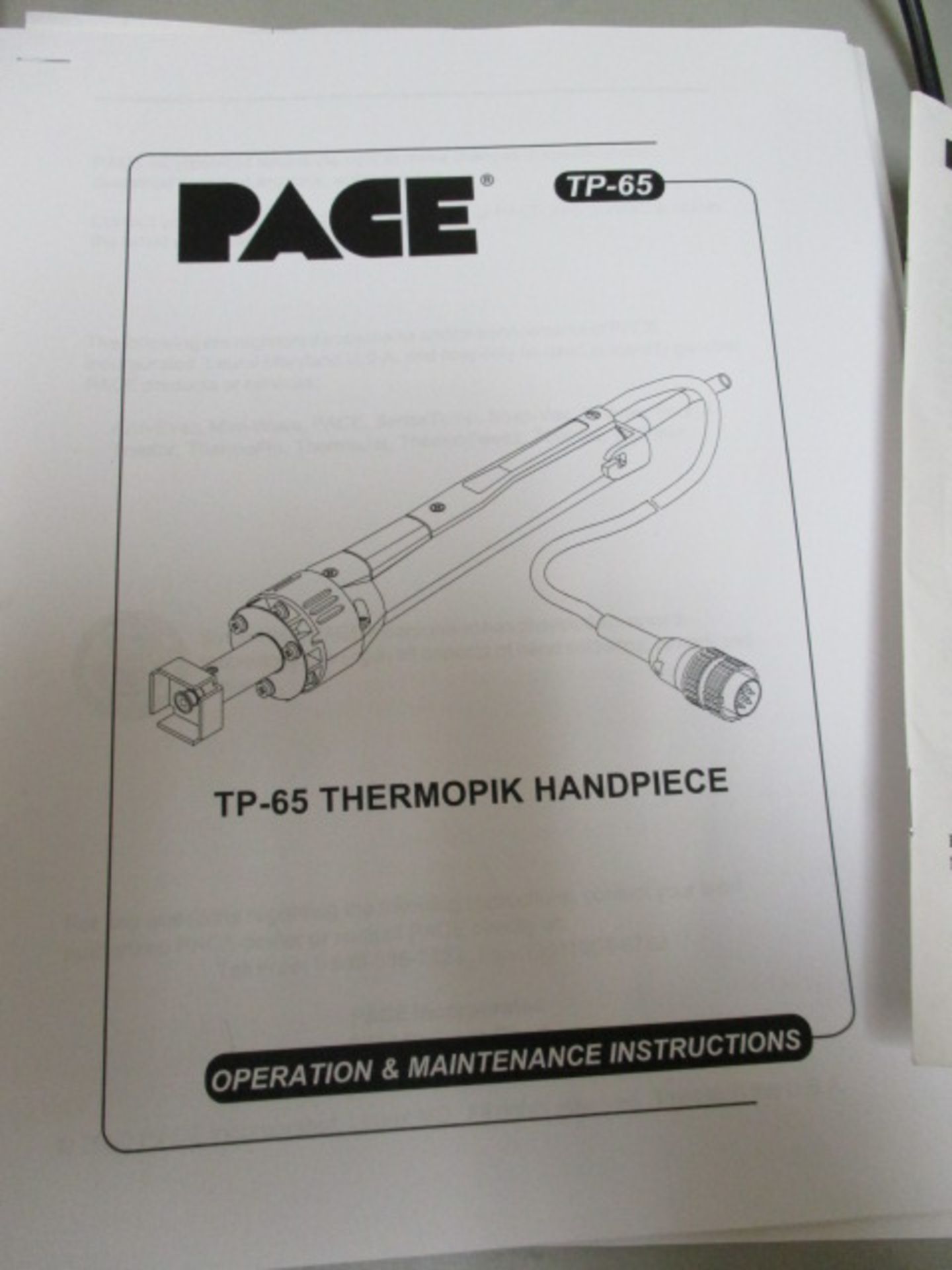 Pace MBT-250 SMD/Thru-Hole Component, Universal Soldering And Repair System. With 6-Total Hand - Image 6 of 9