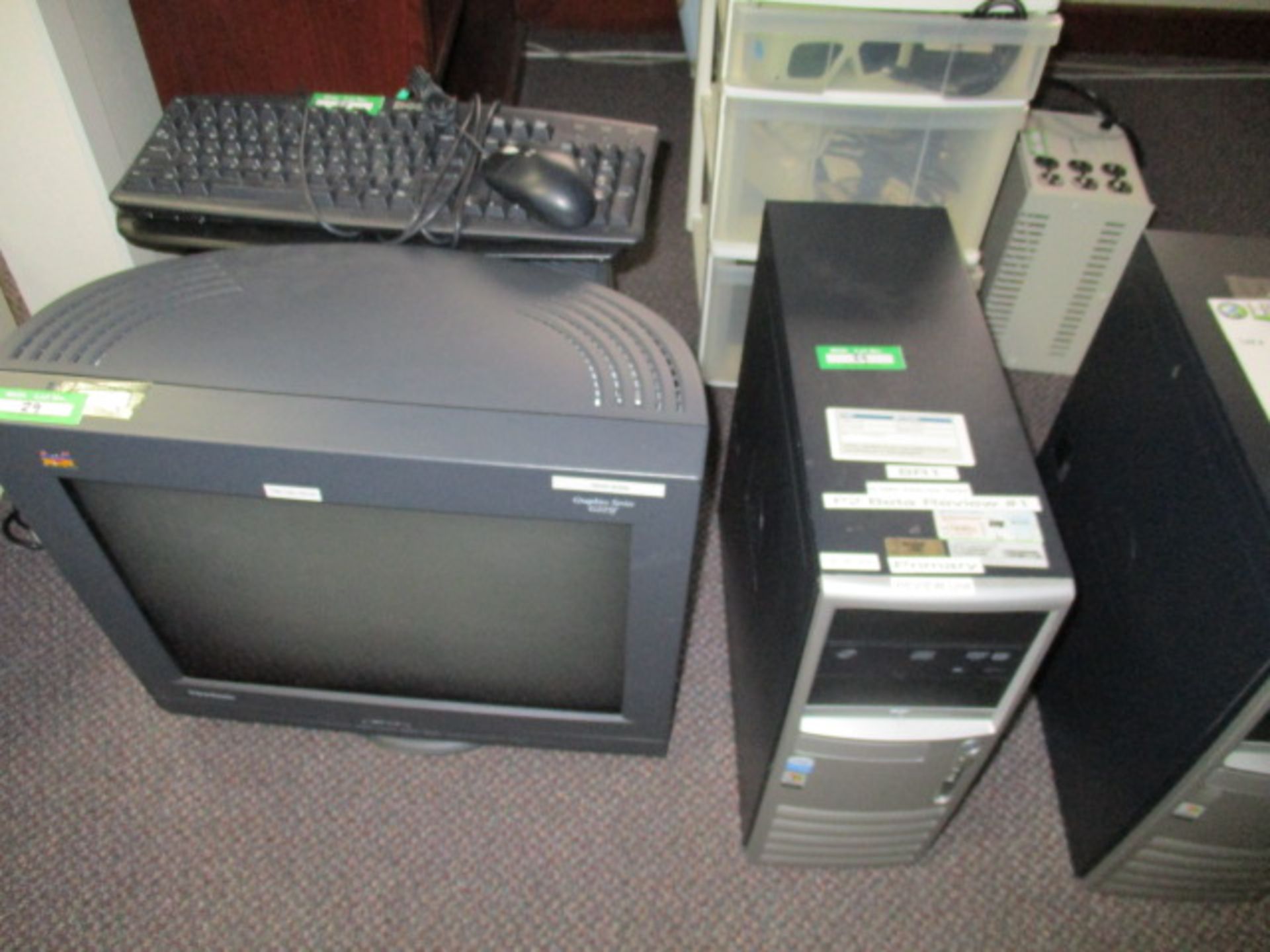 Computers And Accessories (No Hard Disk Drives). [(2) HP Compaq DC7600-Series Computers - No - Image 3 of 6