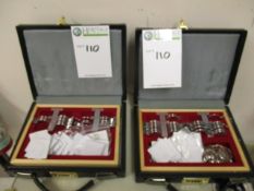 Lot: (2 Carry Cases of) Trial Lenses Kits. LOC: Area-38. Asset Located At Clarity Medical Systems,