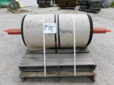 Conveyor Drum - 38" Wide x 20" Diameter, Rubber Lagging, CS. Asset# AAM957N. Asset Located at 3200