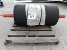 Conveyor Drum - 38" Wide x 20" Diameter, Rubber Lagging, CS. Asset# AAM957N. Asset Located at 3200