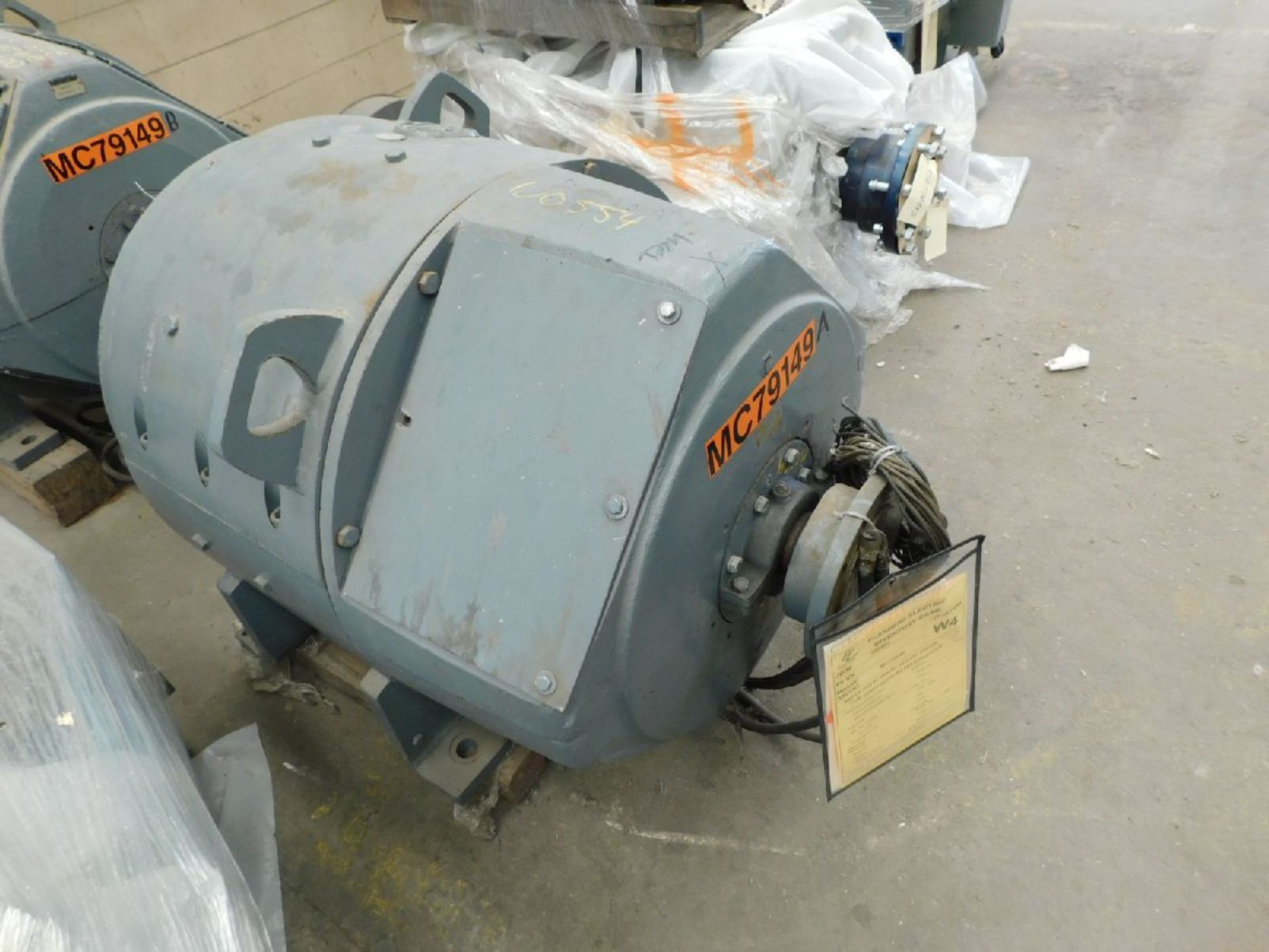 General Electric 5CDS683G164JA Generator, 475V, 235KW, CDS683AY Frame, 1800/1750RPM, CW Motor - Image 2 of 8