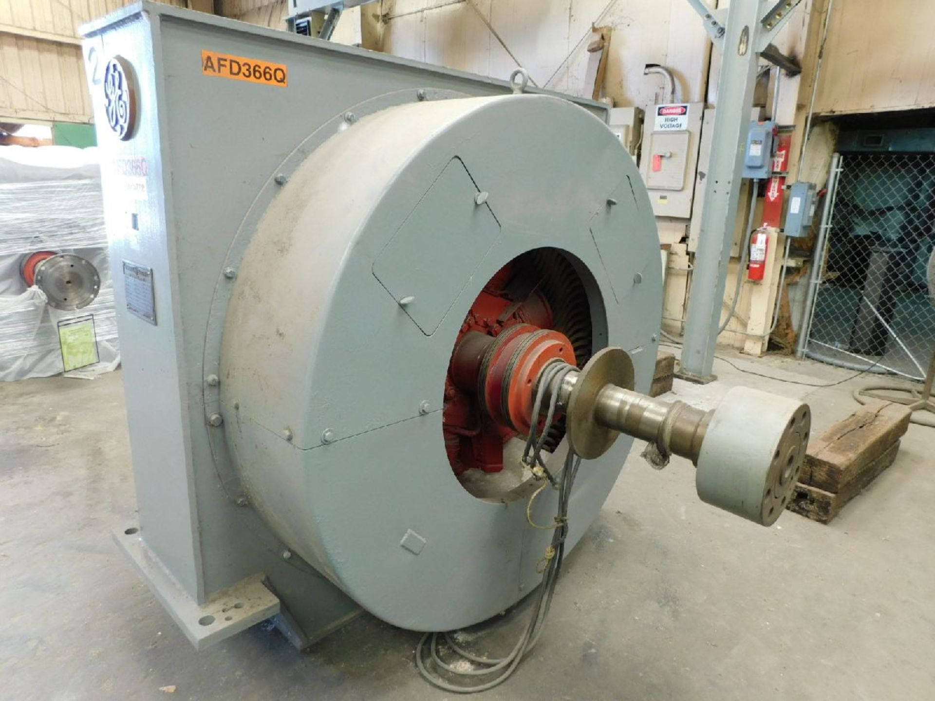 General Electric Sync Motor, AC, 1500HP, 1200RPM, AL Frame, 3810VAC, 3PH, 73Amp, Continuous duty. - Image 7 of 11