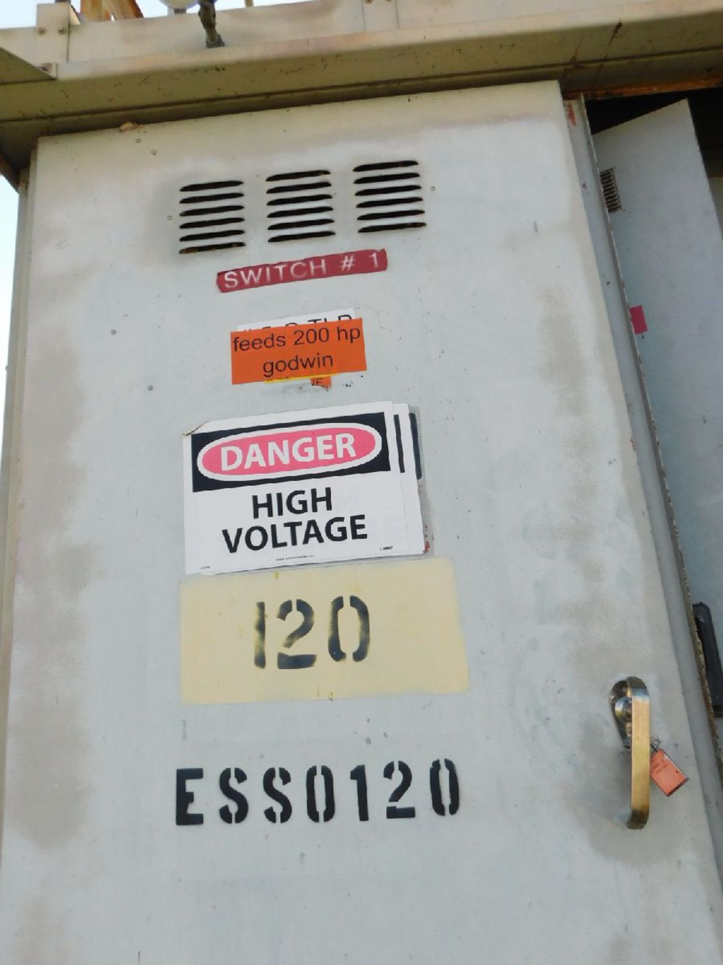 Westinghouse Portable Substation, Volts 34500-4160 2400, 3000KVA, 3PH, SL Transformer, Class OA, - Image 3 of 7