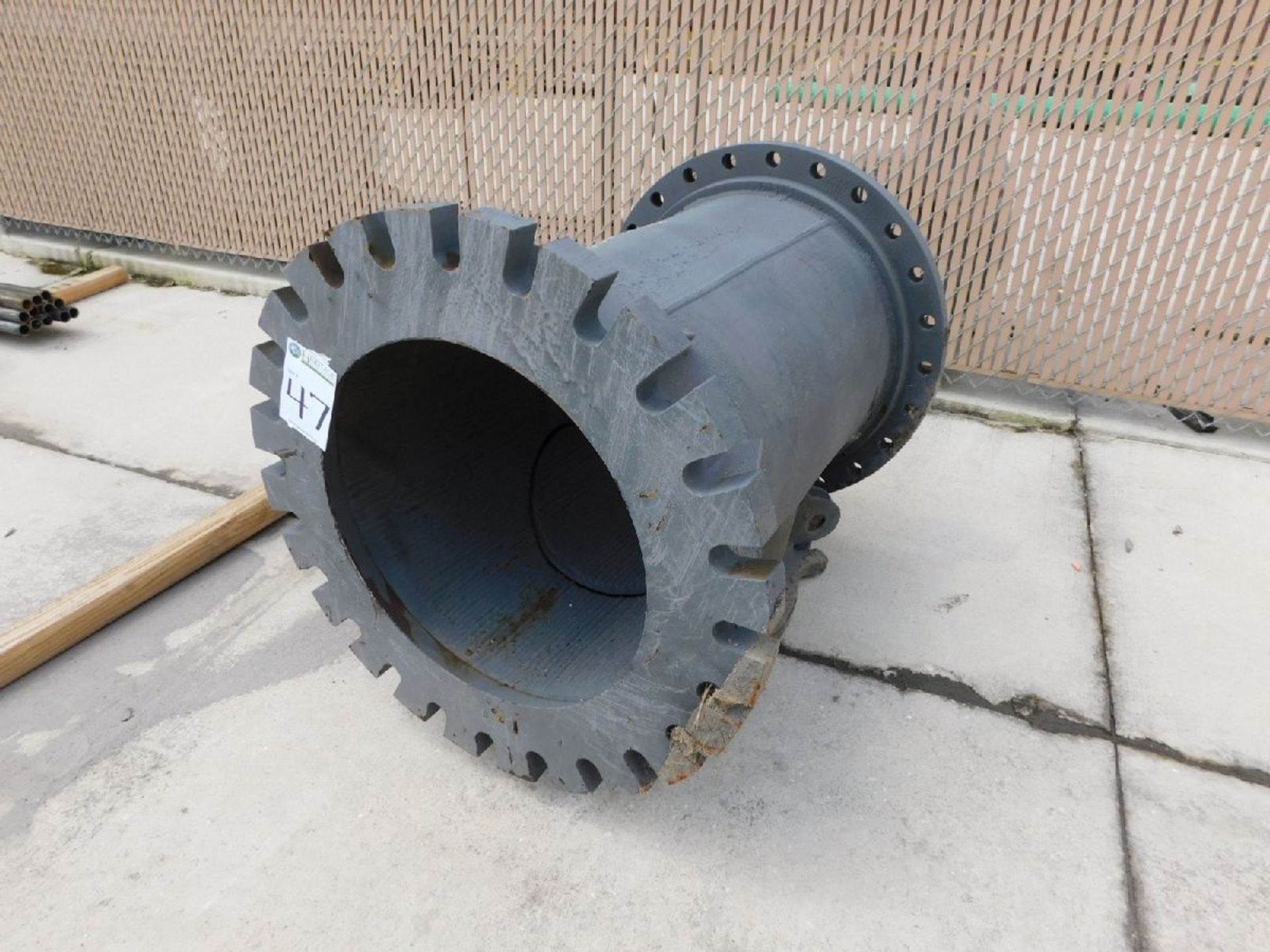 Pipe Assembly, Clean Out, 44.125"L x 36"W x 38"Tall, 1449LBS, For DSC Dredge Inc., Dredge Duct - Image 2 of 4