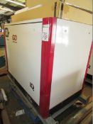 Gardner Denver BPB99A Enclosed Blower Unit. 25HP, 400CFM, 8PSIG, 350F Max Discharge Temp, 460V, 3PH,