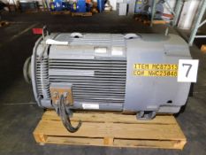 Westinghouse EQ# NWC25048 Motor, Direct Drive, 250HP, 1200RPM, 3PH, 60Hz., 2300V, 60Amps, Frame