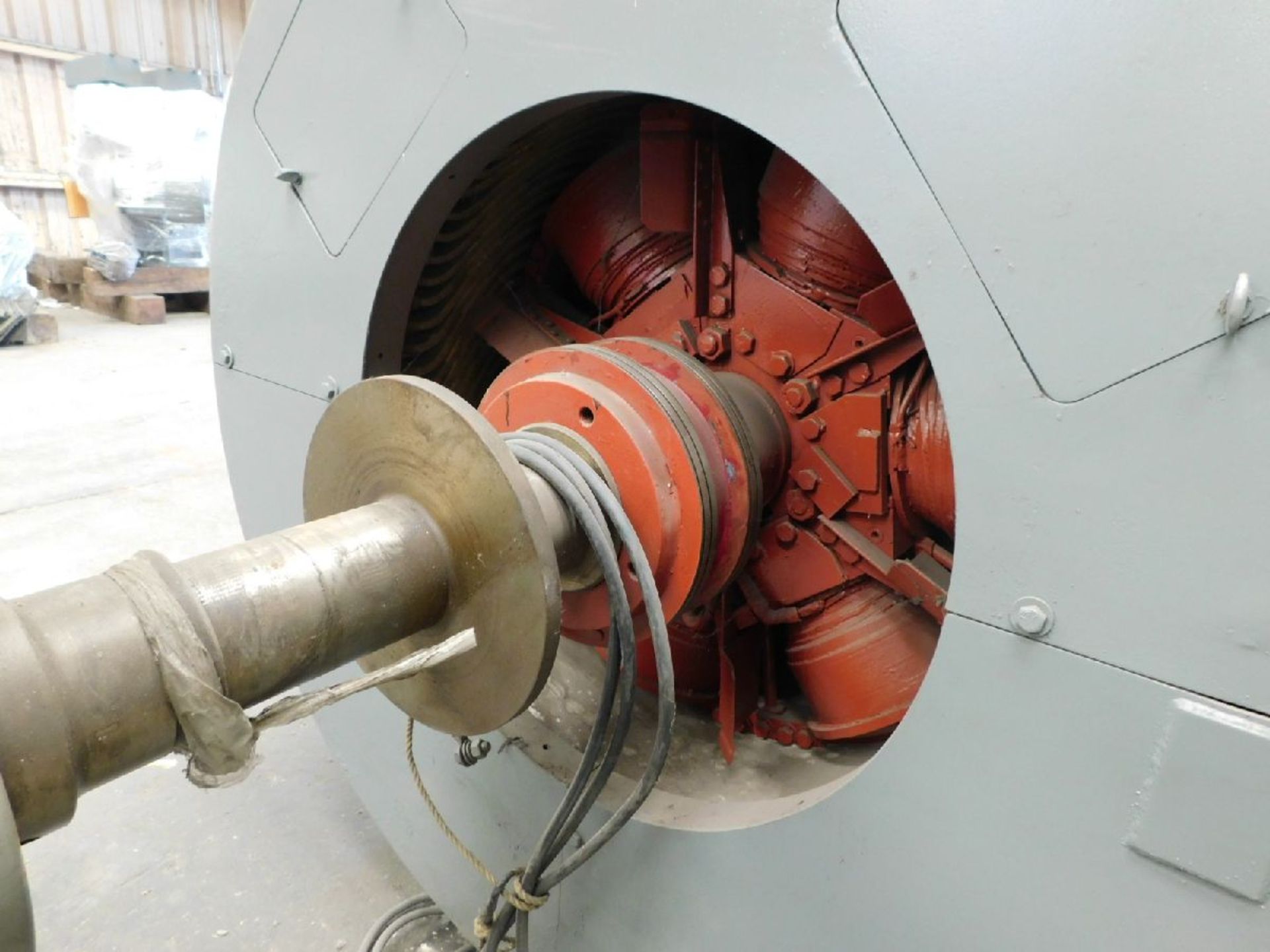 General Electric Sync Motor, AC, 1500HP, 1200RPM, AL Frame, 3810VAC, 3PH, 73Amp, Continuous duty. - Image 8 of 11