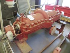 Ingersoll Rand 3CNTA-8 Centrifugal Boiler Feed Water Pump. Recently Rebuilt 600 GPM, IMPELLER: 8-3/8