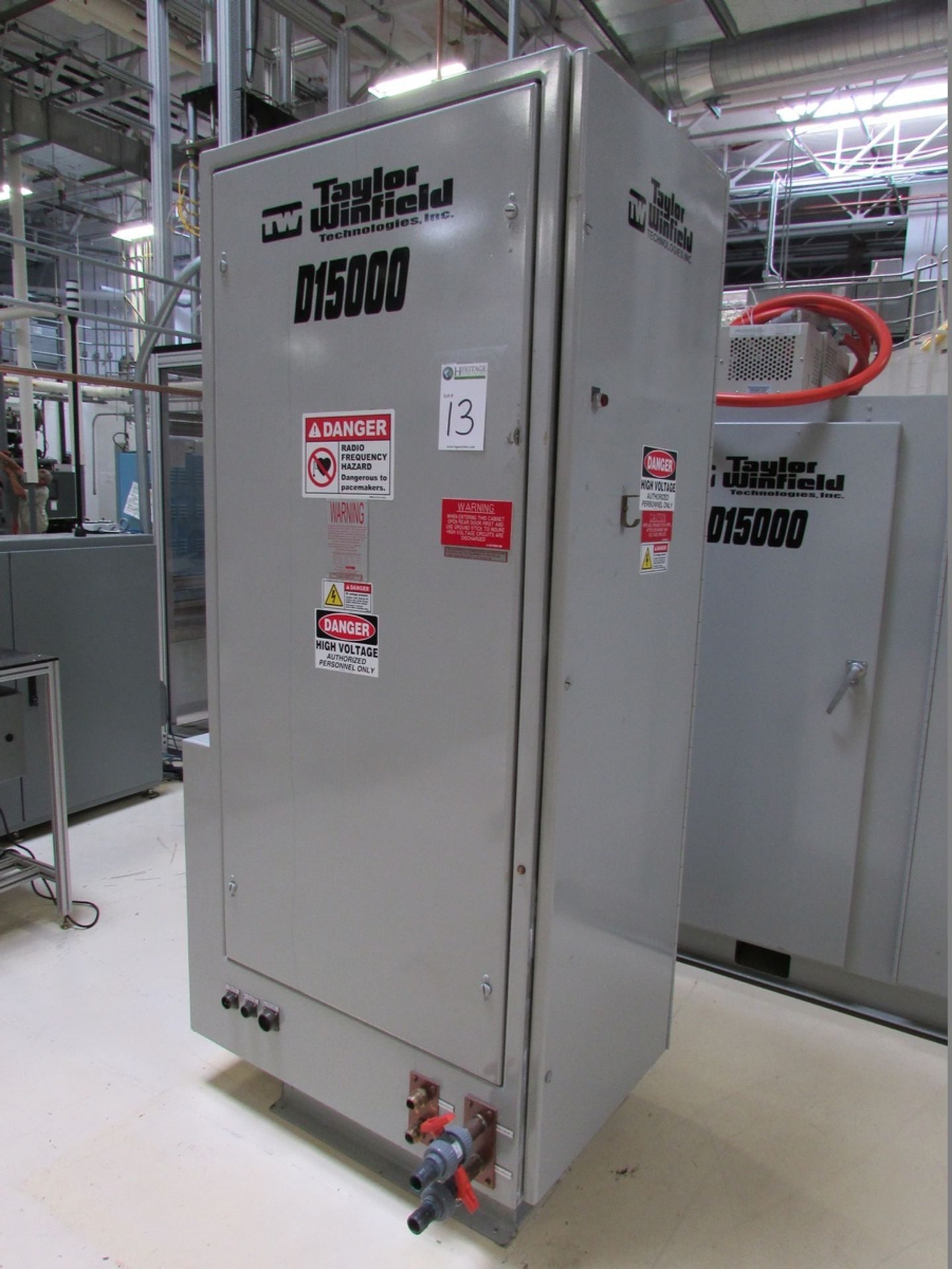 Taylor Winfield Technologies D15000 Induction Generator 480V 470A 390KVA 60Hz 3PH Input, 150KW 3- - Image 20 of 28